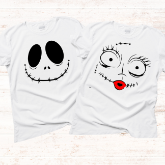 Camisetas a juego Jack y Sally