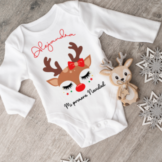 Body "Mi primera Navidad"