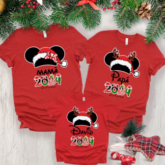 Pack 3 camisetas Disney Navidad