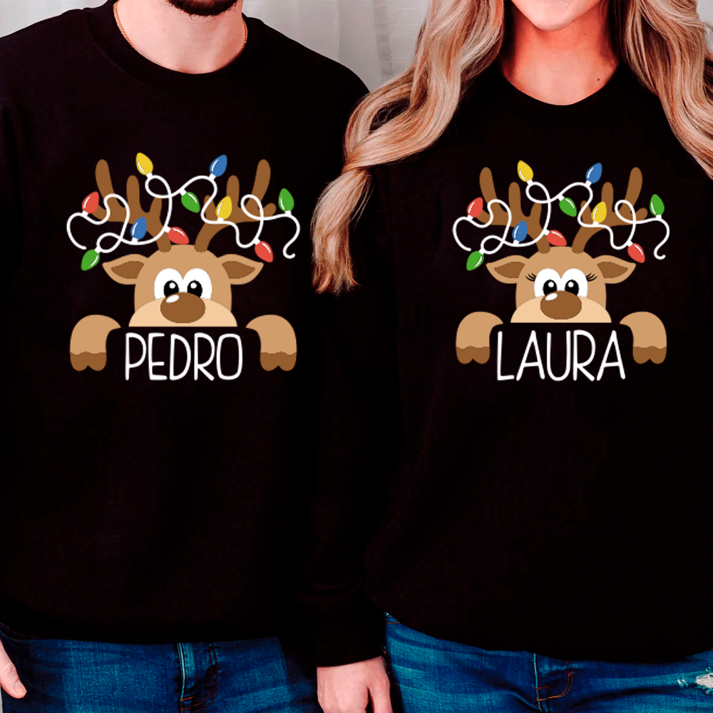 Pack 2 Sudaderas personalizadas Renos - Imagen 2