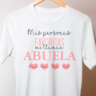 CAMISETAS PARA ABUELAS