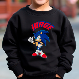 Sudadera personalizada Sonic
