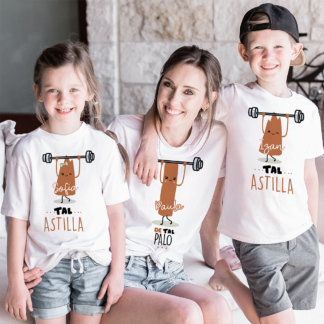 Camiseta o body extra"Tal astilla"