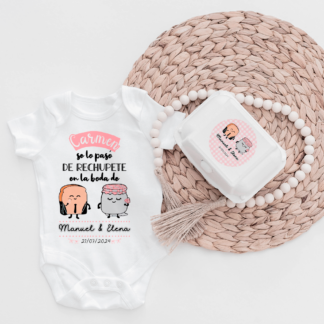 body personalizado «Se lo pasó de rechupete en la boda de…»