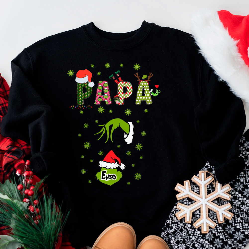 Pack 2 Sudaderas personalizadas Grinch Tu personalizas