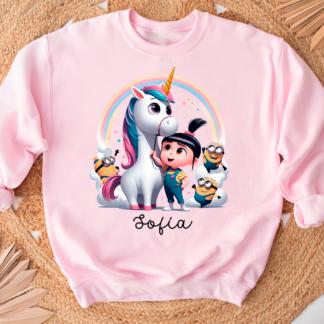 Sudadera personalizada "Agnes, despicable me"