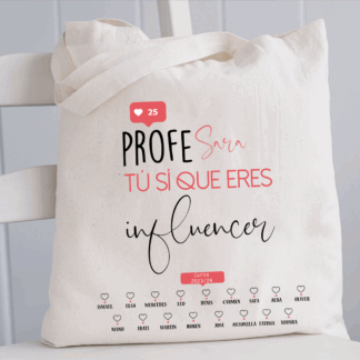 Tote bag "tú sí eres influencer"