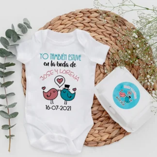Body personalizado "Yo también estuve en la boda de..."