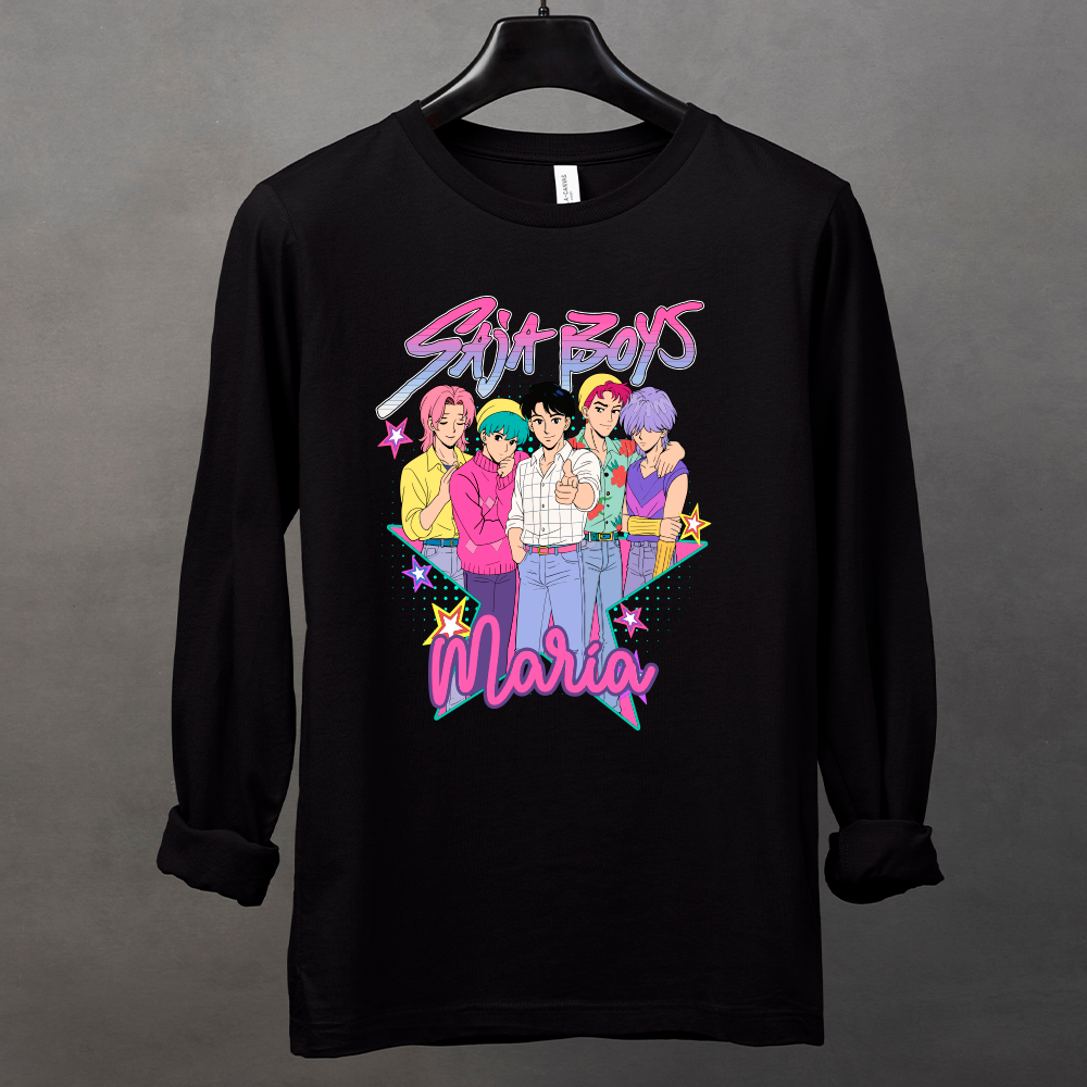 Camiseta personalizada manga larga “Saja Boys Anime” - Imagen 3