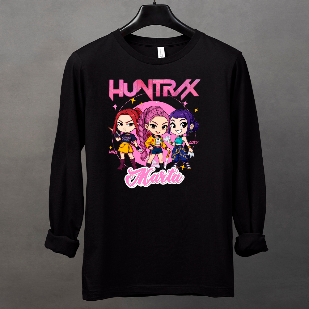 Camiseta personalizada manga larga “Guerreras Huntrix” - Imagen 3