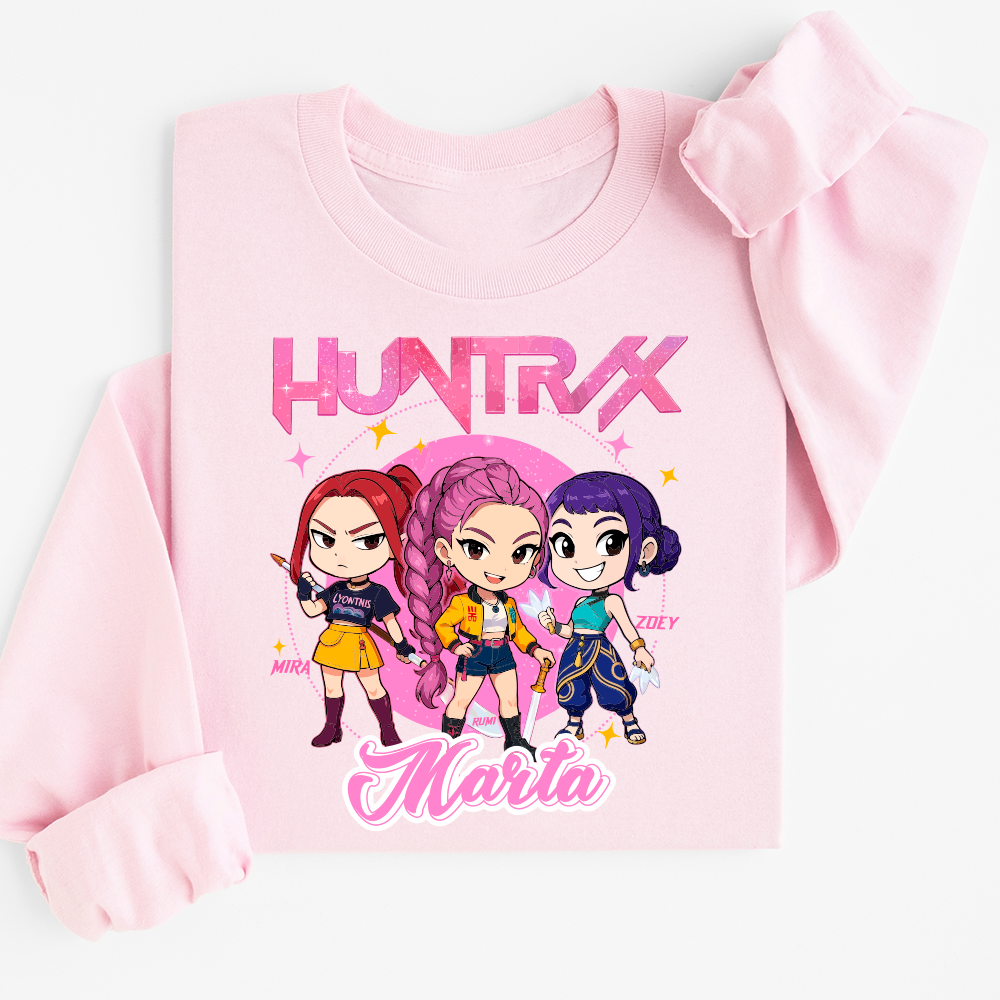 Camiseta personalizada manga larga “Guerreras Huntrix” - Imagen 2