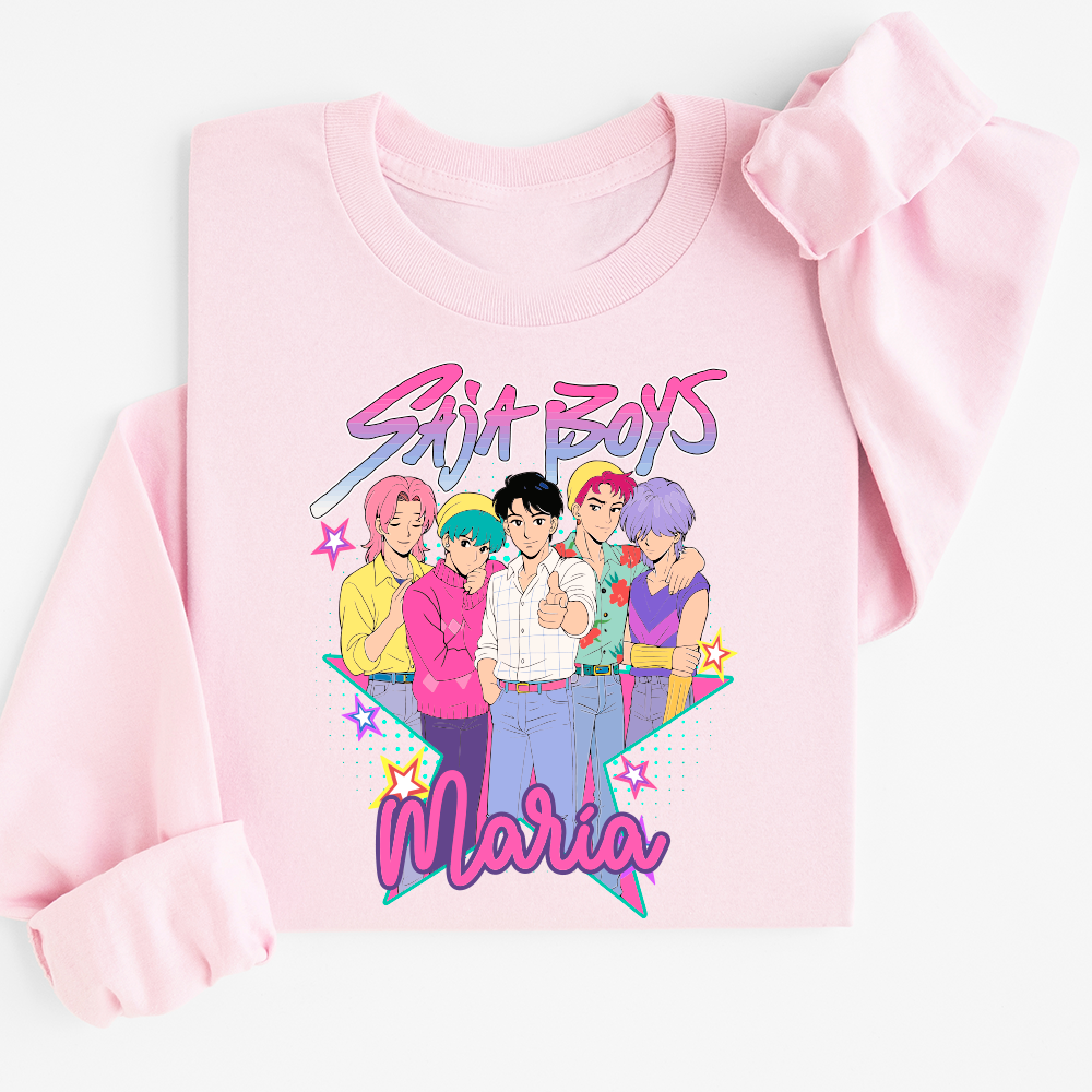 Camiseta personalizada manga larga “Saja Boys Anime” - Imagen 2