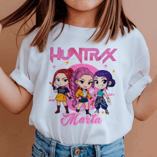Camiseta personalizada “Guerreras Huntrix”
