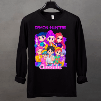 Camiseta personalizada manga larga“Demon Hunters”