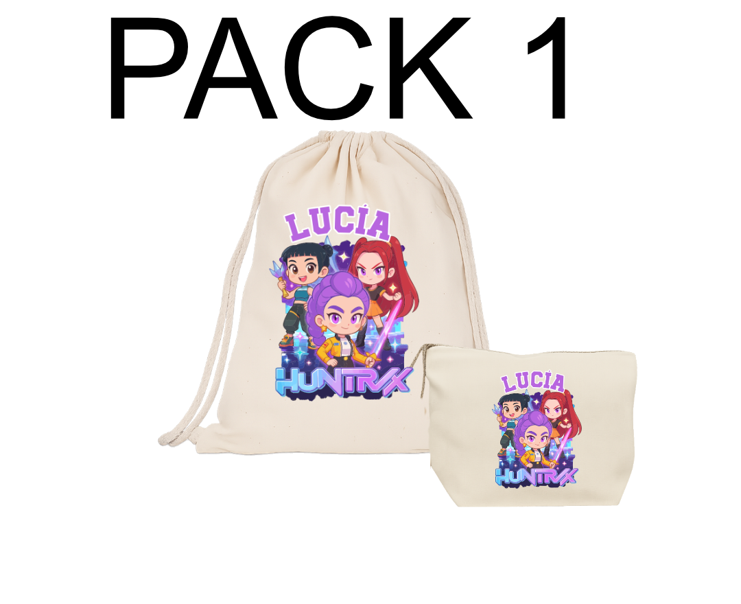 Sudadera con capucha “Huntrix Chibi” personalizada - Imagen 4