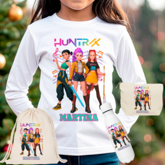 Camisetas Huntrix manga larga y packs