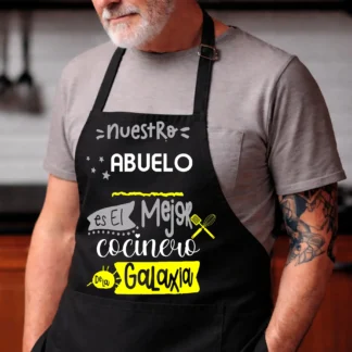 Delantal El Mejor cocinero de la Galaxia