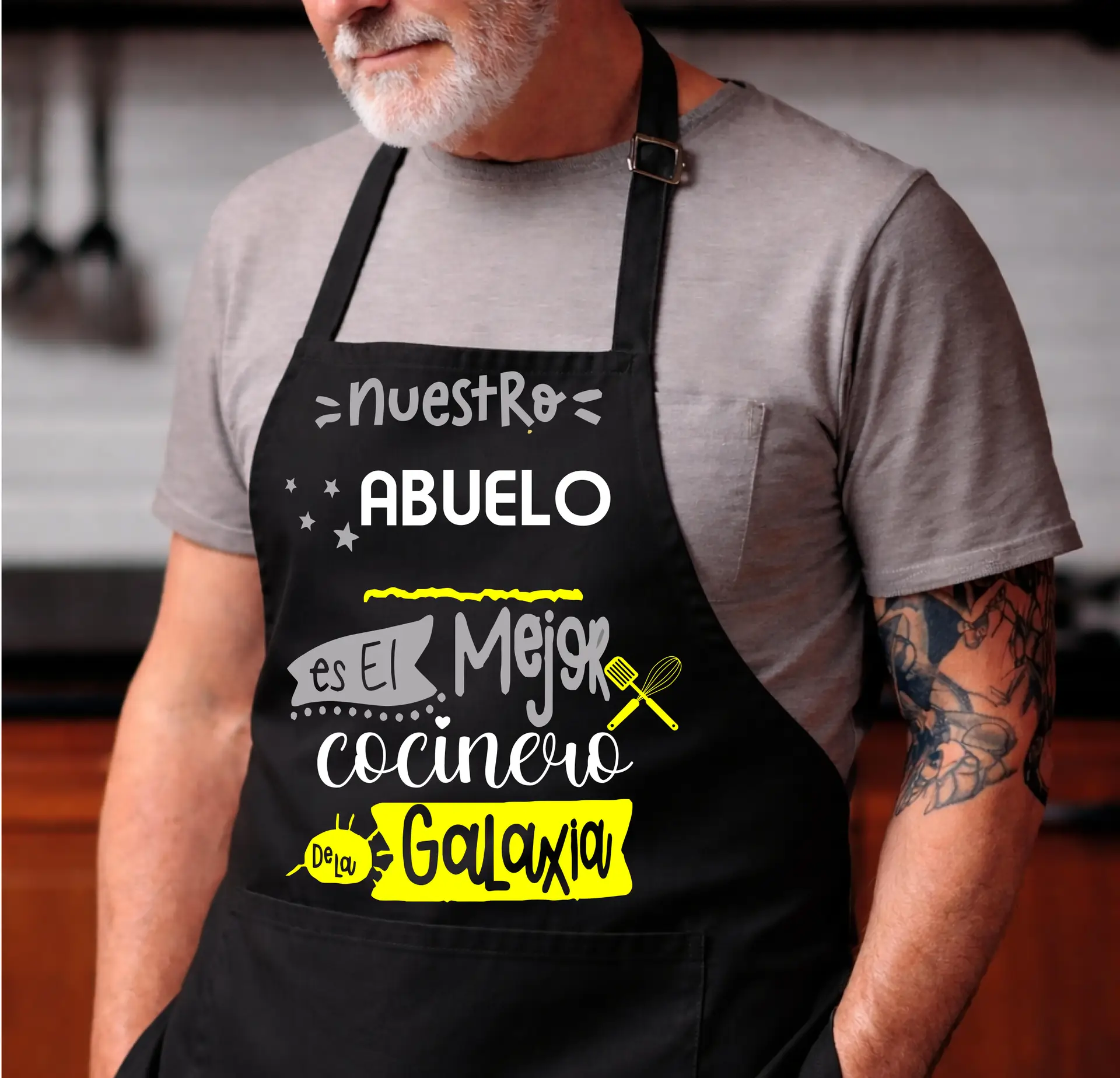 Delantal El Mejor cocinero de la Galaxia