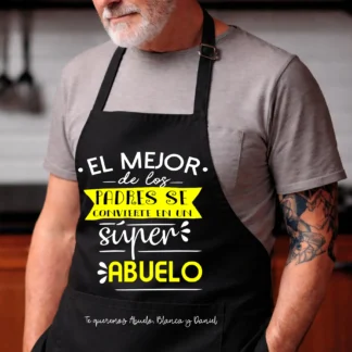 Delantal El Mejor de Los Padres