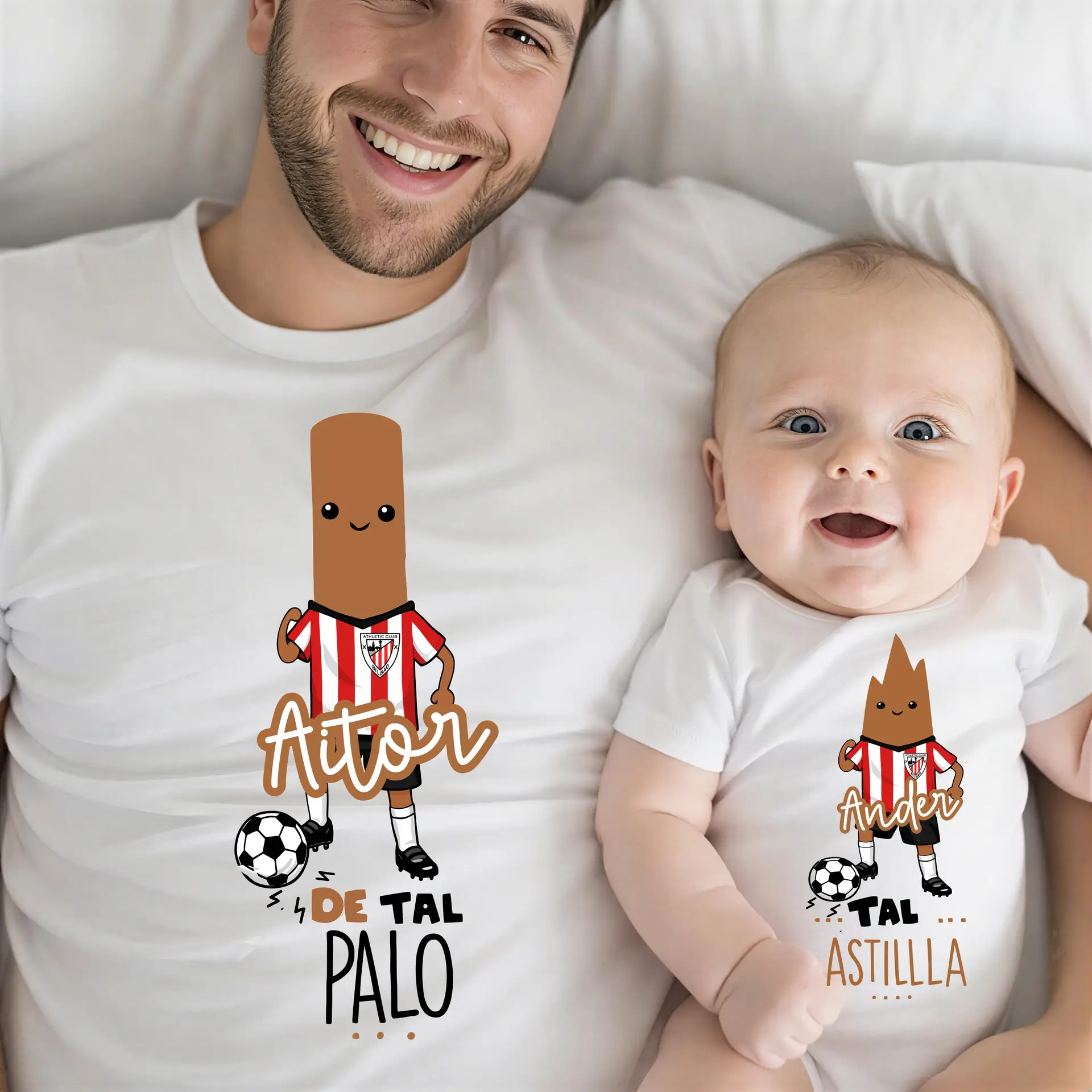 Pack camisetas de tal palo... Futbol