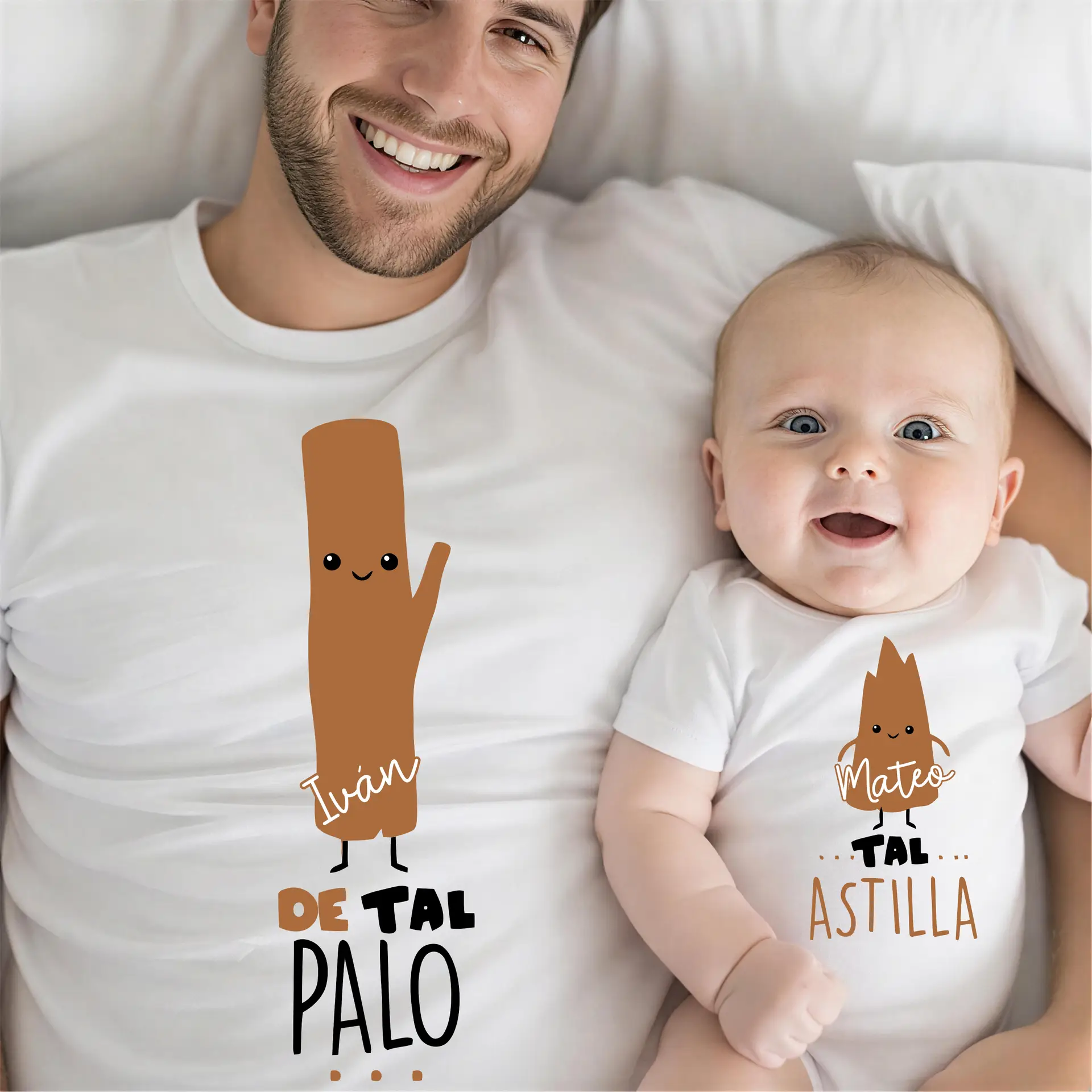 Pack camisetas de tal palo...  Tal Astilla