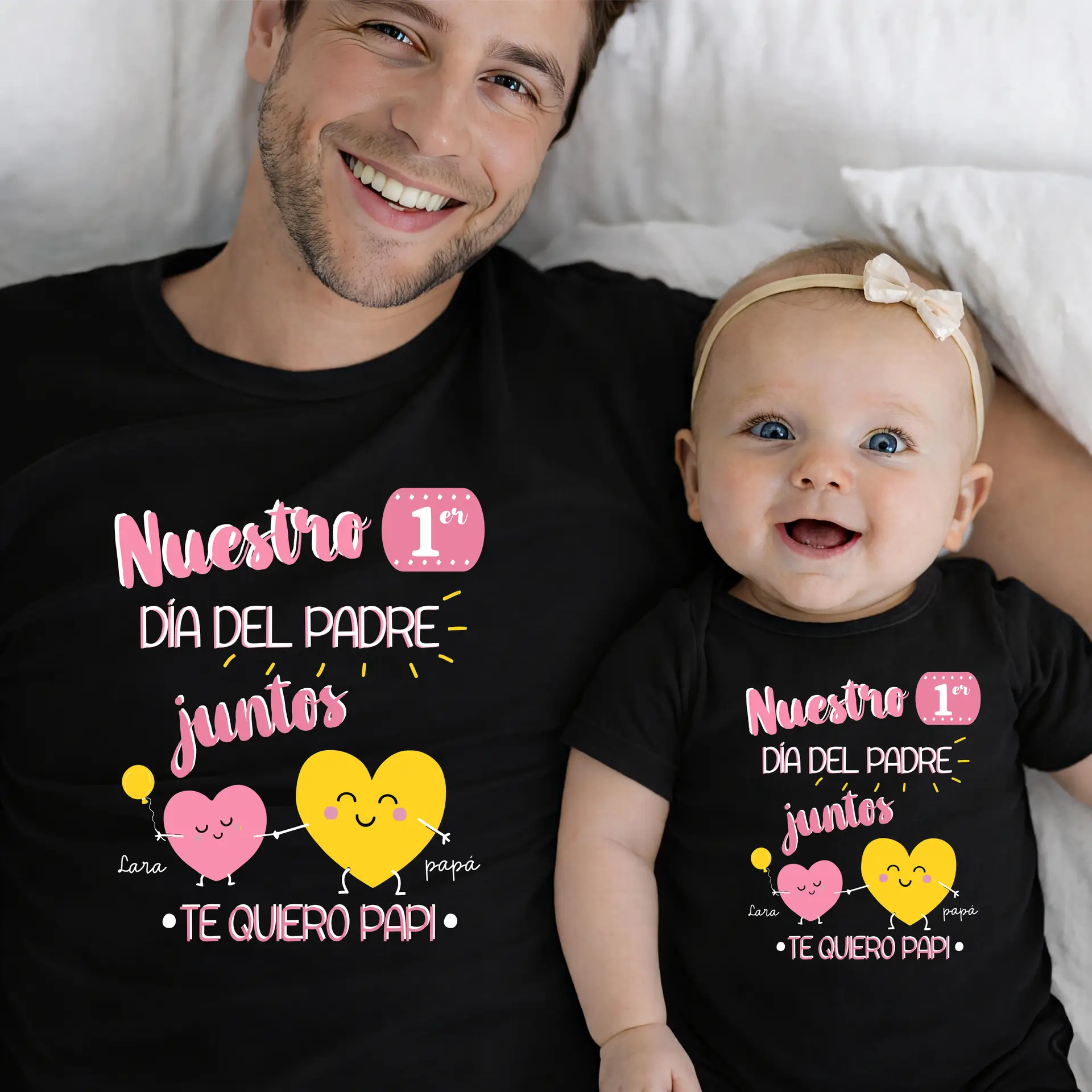 Pack Body y Camiseta Corazones - Imagen 2