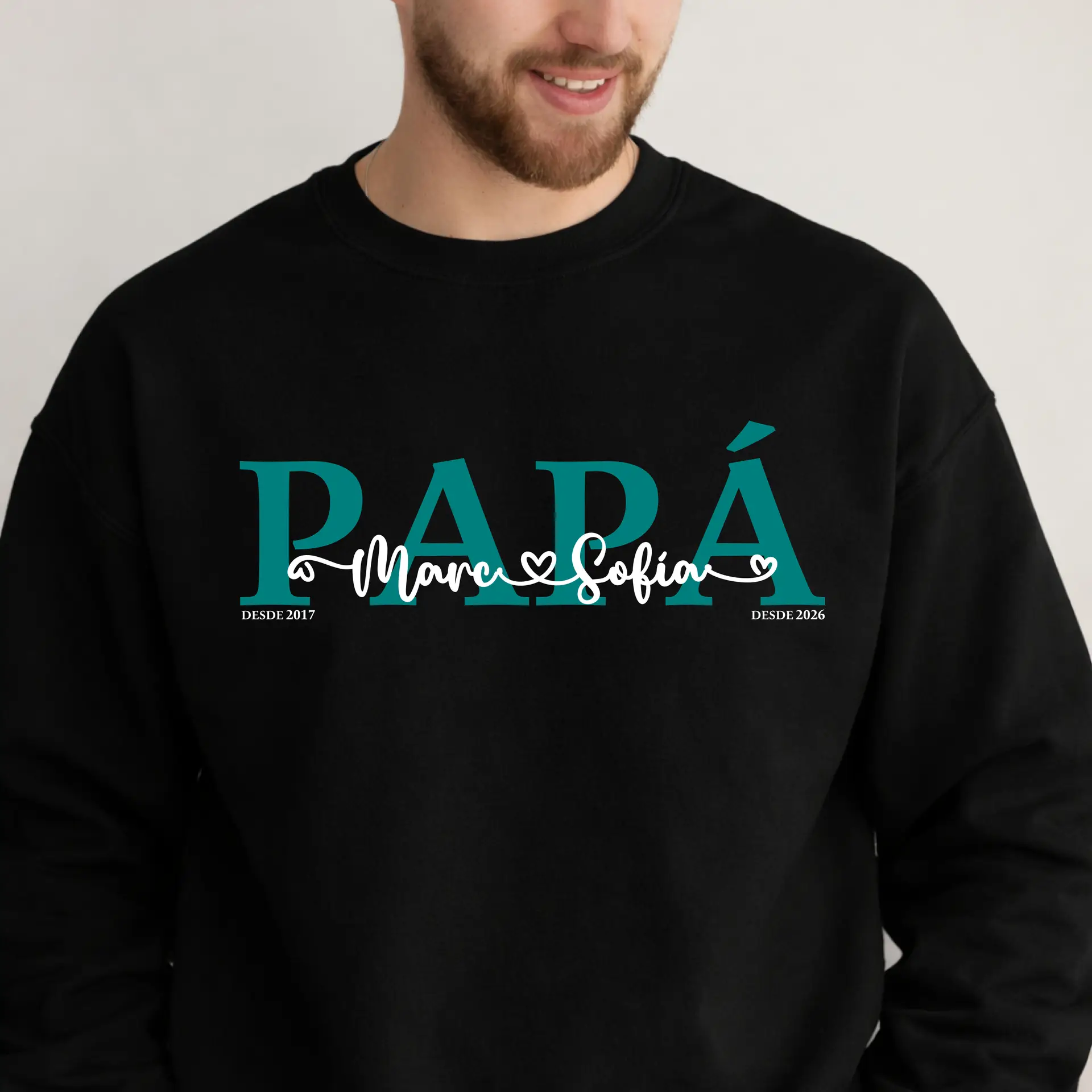 CAMISETA O SUDADERA PAPÁ DESDE... - Imagen 5