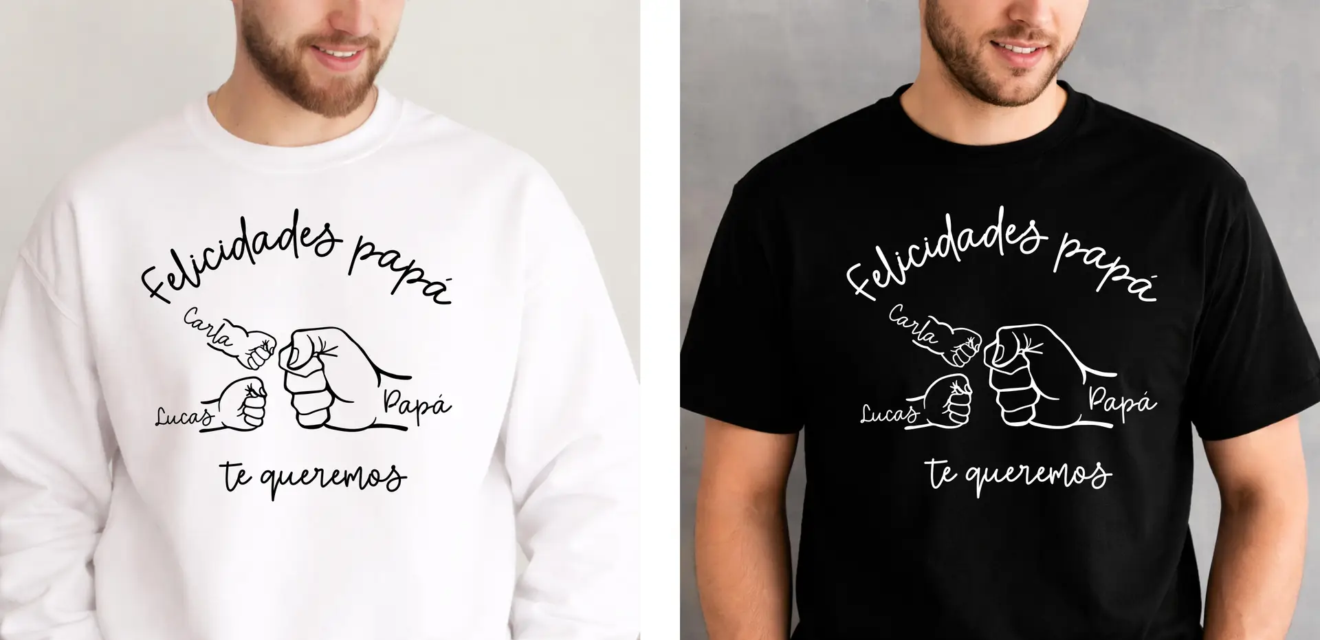 CAMISETA O SUDADERA CHOQUE DE PUÑOS