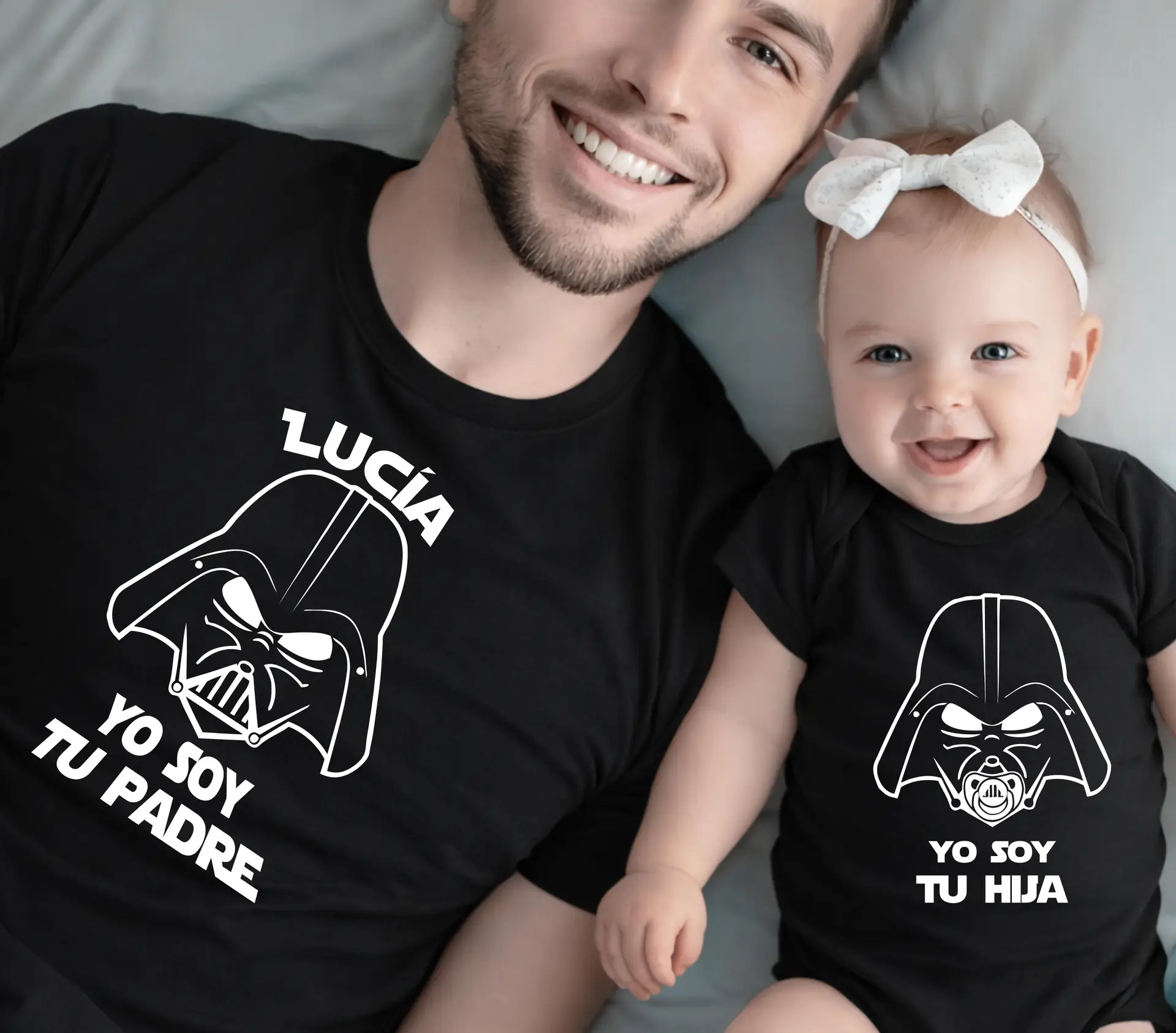 Pack body y camiseta  yo soy tu padre